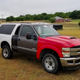 Illustration for article titled Man Builds Incredible Custom Super Bronco By Welding A Ford F-250 To A Ford Excursion